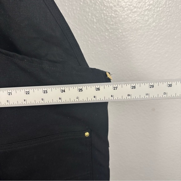 Carhartt Men's Firm Duck Insulated Bib Overall Relaxed Fit NWOT Size 2XL - Picture 6 of 7